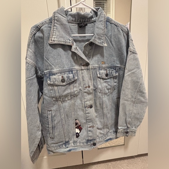 Jackets & Blazers - Denim jacket with supremocat print